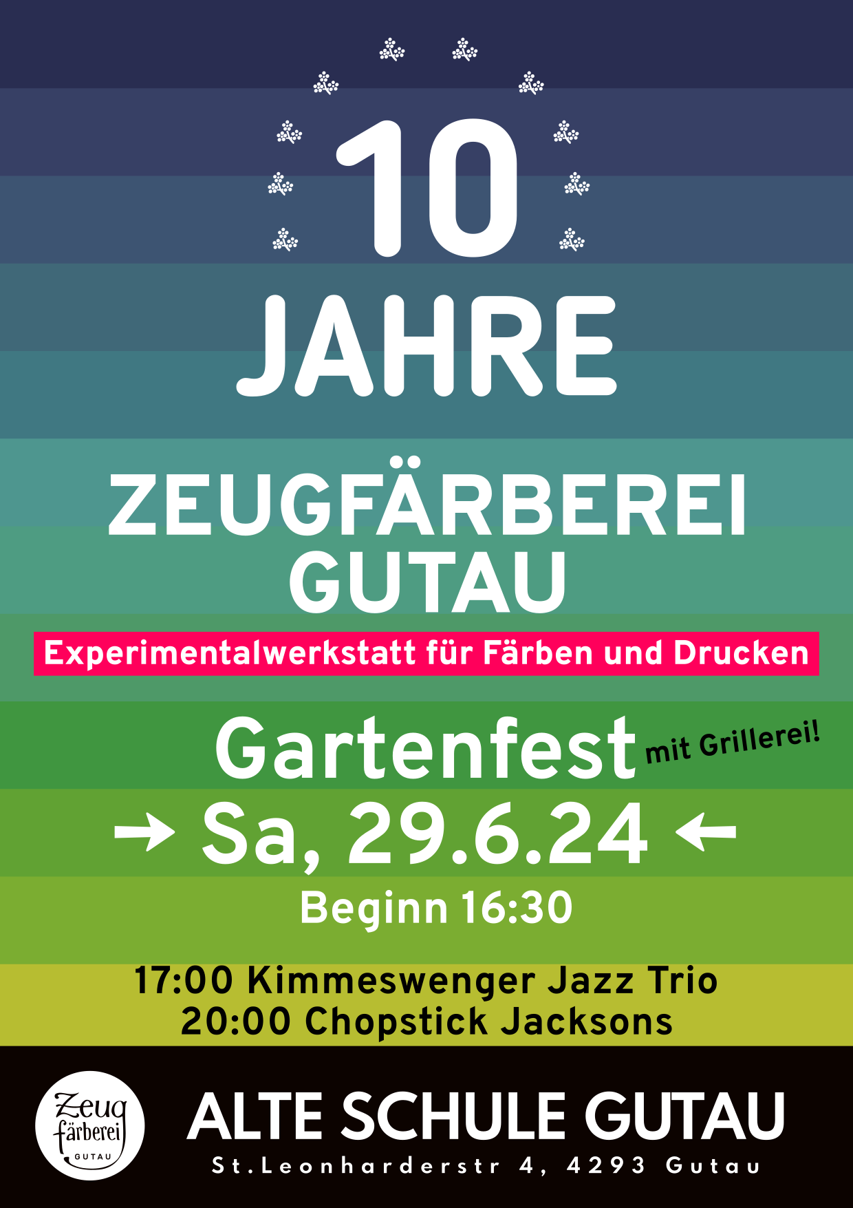 10 Jahre Zeugfärberei!
